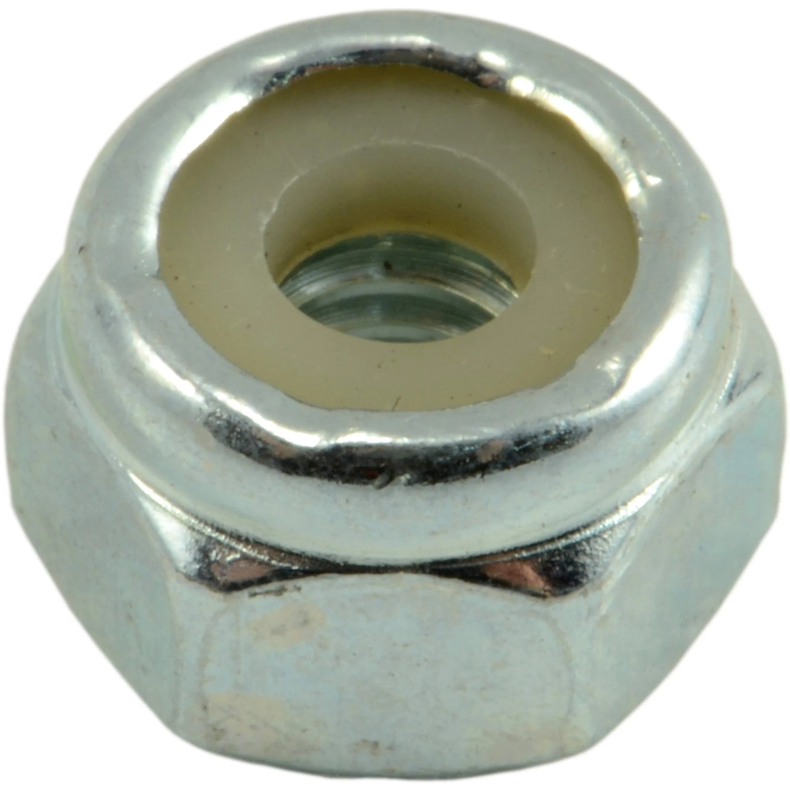Hard-To-Find Fastener Nylon Insert Lock Nuts 8-32 (100-Pack, Zinc) | Secure Coarse Threaded Fastening - main product image