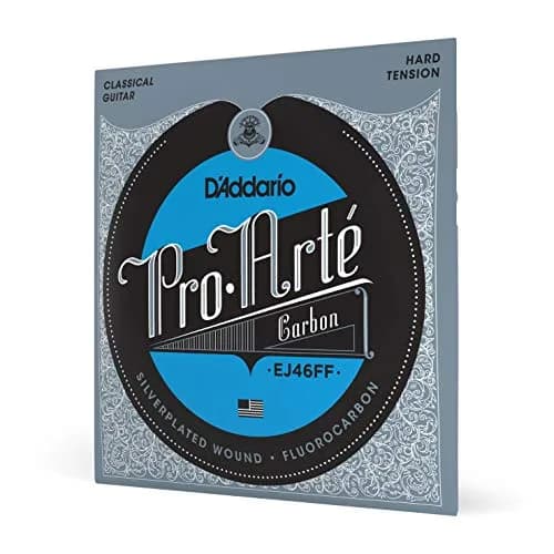 D'Addario EJ46FF ProArte Carbon Classical Guitar Strings, Hard Tension | Dynacore Basses, Fluorocarbon Trebles thumbnail 1