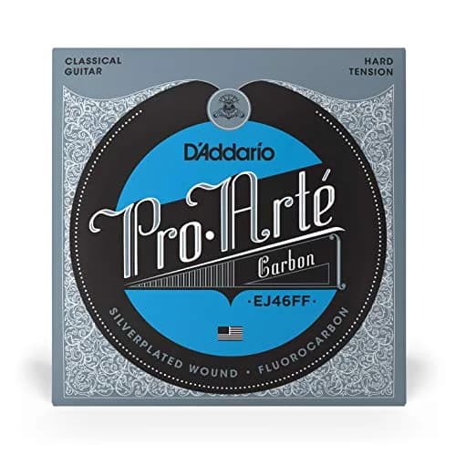 D'Addario EJ46FF ProArte Carbon Classical Guitar Strings, Hard Tension | Dynacore Basses, Fluorocarbon Trebles thumbnail 2
