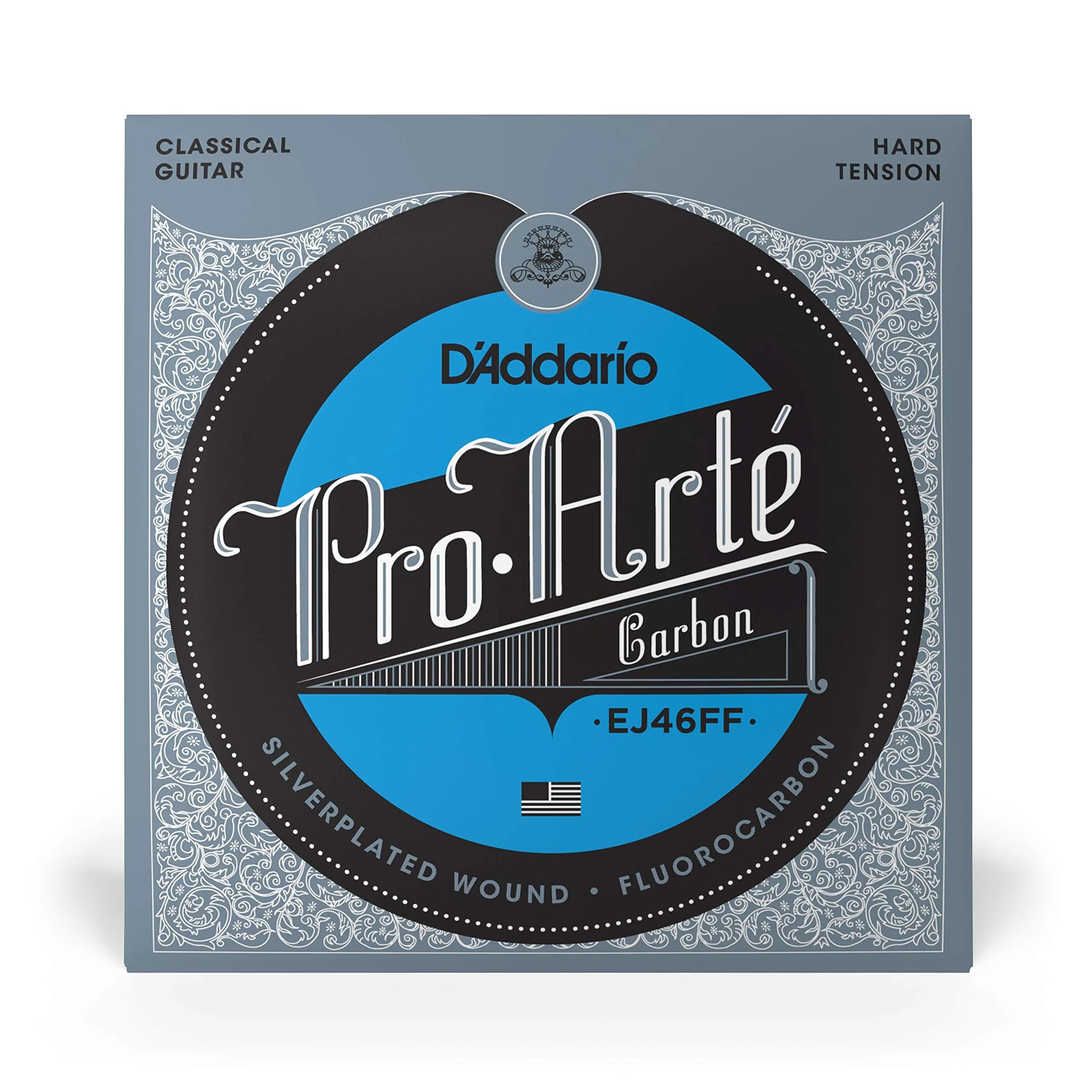 D'Addario EJ46FF ProArte Carbon Classical Guitar Strings, Hard Tension | Dynacore Basses, Fluorocarbon Trebles - view 2