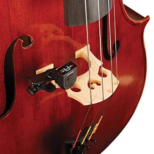 D'Addario Universal Micro Headstock Tuner Black | Accurate Clip-On Tuning for All Instruments thumbnail 5