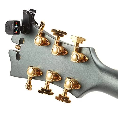D'Addario Universal Micro Headstock Tuner Black | Accurate Clip-On Tuning for All Instruments thumbnail 6