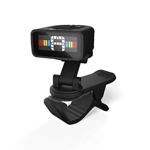 D'Addario Universal Micro Headstock Tuner Black | Accurate Clip-On Tuning for All Instruments thumbnail 1