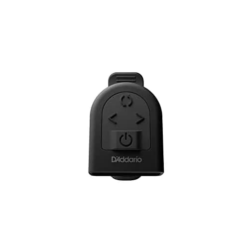 D'Addario Universal Micro Headstock Tuner Black | Accurate Clip-On Tuning for All Instruments thumbnail 2