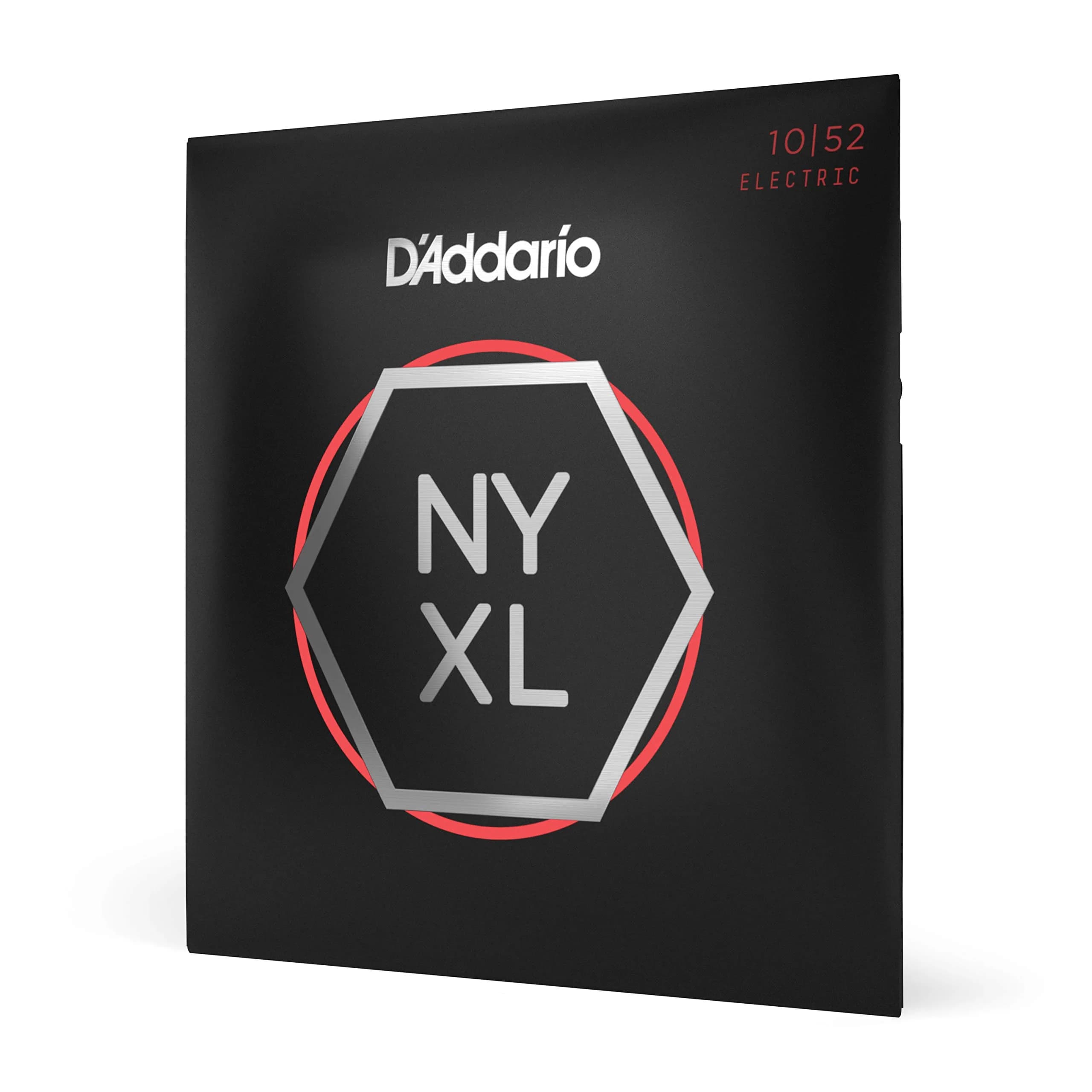 D'Addario NYXL1052 Electric Guitar Strings, Light Top/Heavy Bottom, 10-52 Gauge | Unrivaled Strength & Tuning Stability - main product image