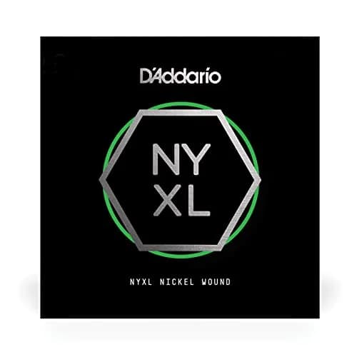 D'Addario NYXL Nickel Wound Electric Guitar Single String, .032 Gauge (0.81 mm) thumbnail 1