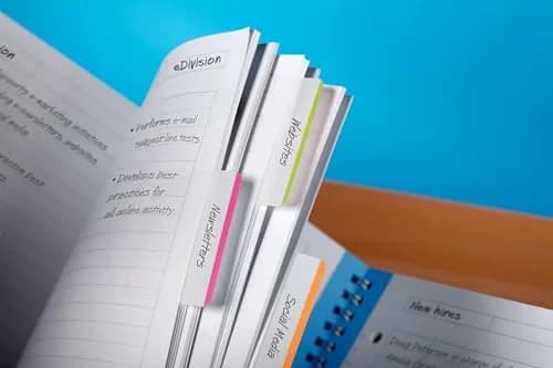 Post-it Sticky Tabs .625 in. x 1.5 in. | Bright Colors for Organizing & Reminders thumbnail 4