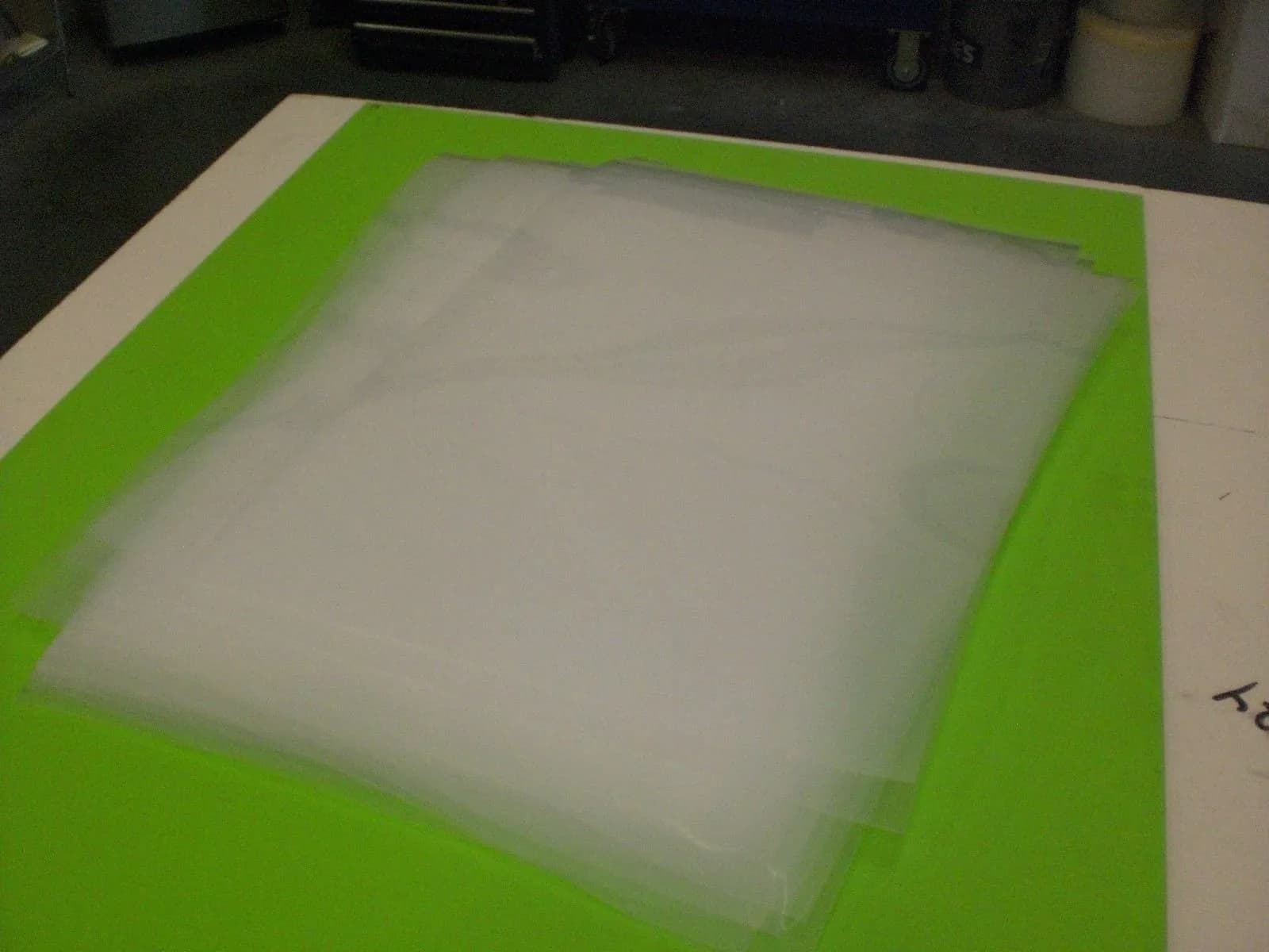SIBE AUTOMATION LDPE Low Density Polyethylene Plastic Sheet 12" X 12" | Flexible, Durable, Food-Grade