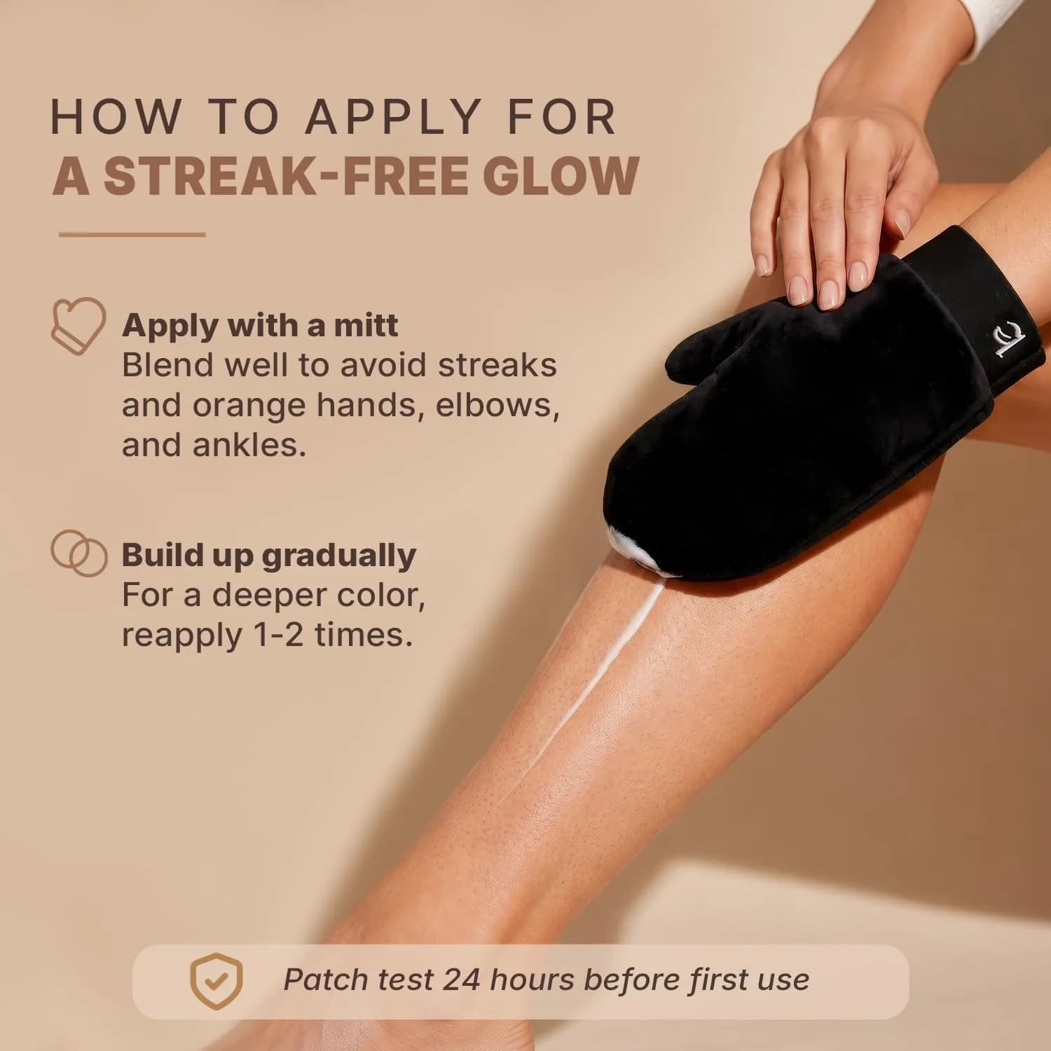 Beauty by Earth Natural Self Tanner Lotion Medium to Dark | Streak-Free Fake Tan with Aloe Vera & Coconut - view 8
