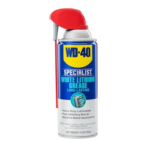 WD-40 Specialist White Lithium Grease Spray 295ml (10 oz) | Heavy-Duty Lubrication for Metal-to-Metal Applications thumbnail 1