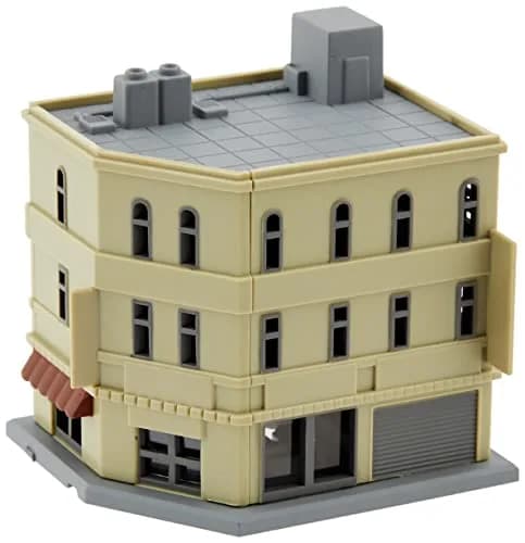 Rokuhan Miniature Toy Building Kaku Shop B | Z Gauge Structure with LED (One Size, Gray) thumbnail 1