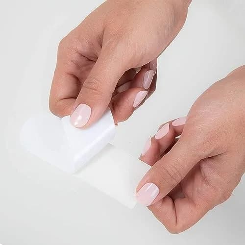 ForPro Stainless Steel Pedi File Refill 50ct 180 Grit White | Water-Resistant Callus Remover thumbnail 3