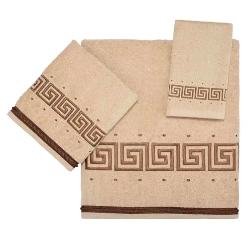 Avanti Linens Fingertip Towel | 100% Cotton, Soft & Absorbent, Decorative Linen-Colored Bathroom Towel thumbnail 5