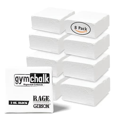 Rage Fitness Gym Chalk Block 454 g (1 LB) | Pure Magnesium Carbonate for Superior Grip thumbnail 1