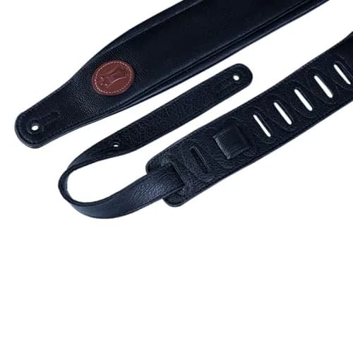 Levy's Leathers Signature Legacy Series 3" Wide Foam Padded Guitar Strap, Black (MSS2-XL-BLK) | Adjustable to 63" for Comfort thumbnail 3