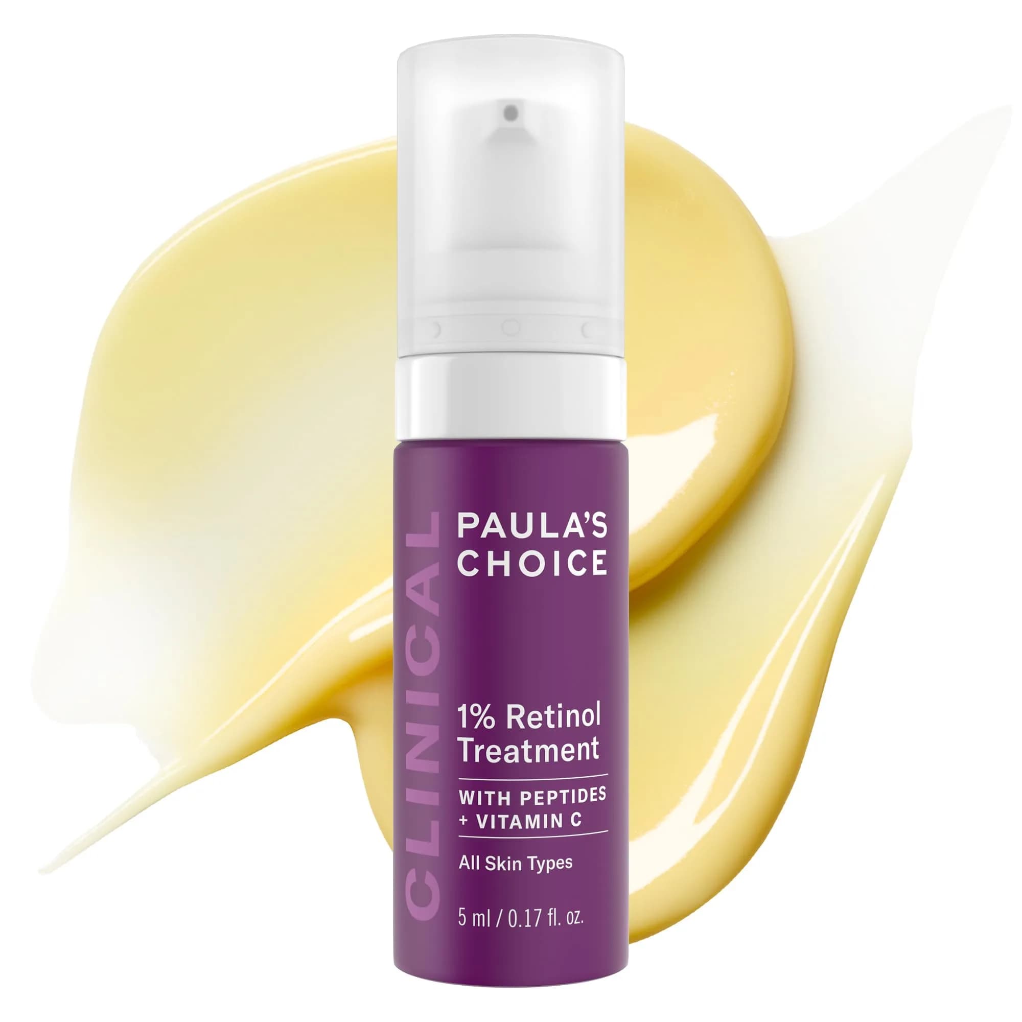 Paula's Choice CLINICAL 1% Retinol Treatment Cream 5 ml (0.17 Fl Oz) | Potent Anti-Aging & Wrinkle Reduction - main product image