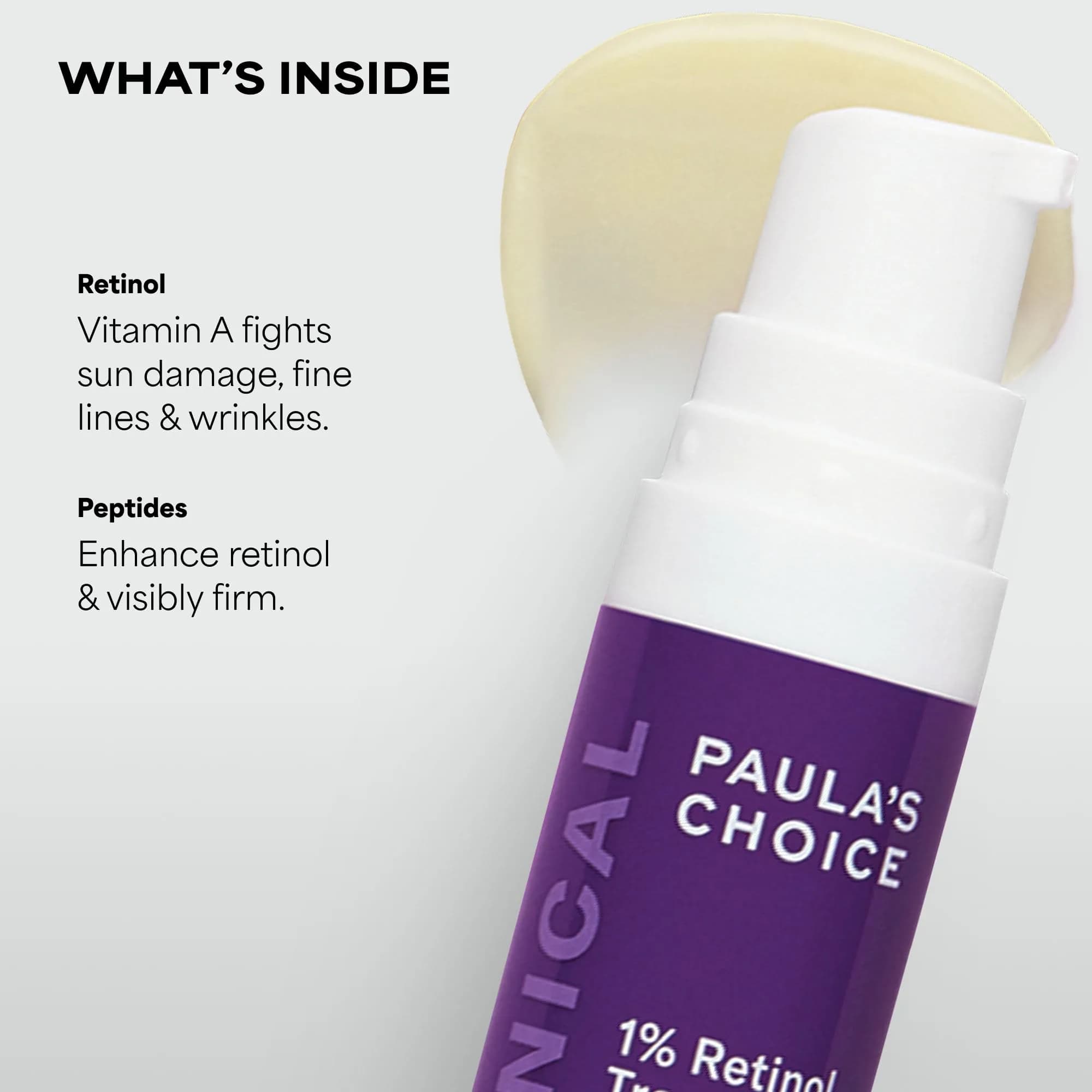 Paula's Choice CLINICAL 1% Retinol Treatment Cream 5 ml (0.17 Fl Oz) | Potent Anti-Aging & Wrinkle Reduction - view 8