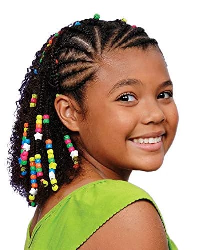 The Beadery Hair Style Bead Box, Multi | Bright Colors & 125 Beads for Kids & Teens (70-120 chars) thumbnail 3