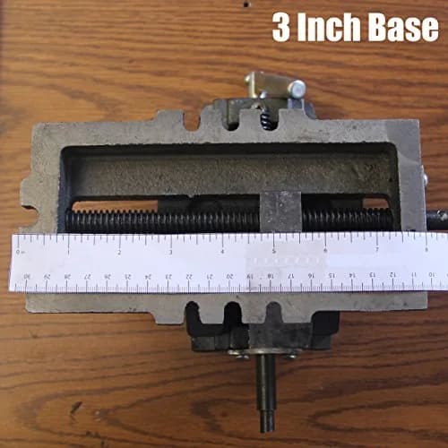 HFS 3" Cross Slide Vise Drill Press Metal Milling 2 Way X-Y Heavy Duty Clamp Machine | Precise Metal & Wood Processing thumbnail 2