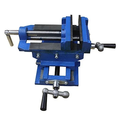 HFS 2 Way 4-Inch Drill Press X-Y Compound Vise Cross Slide Mill | High Precision, Cast Iron, 4" Jaw thumbnail 2