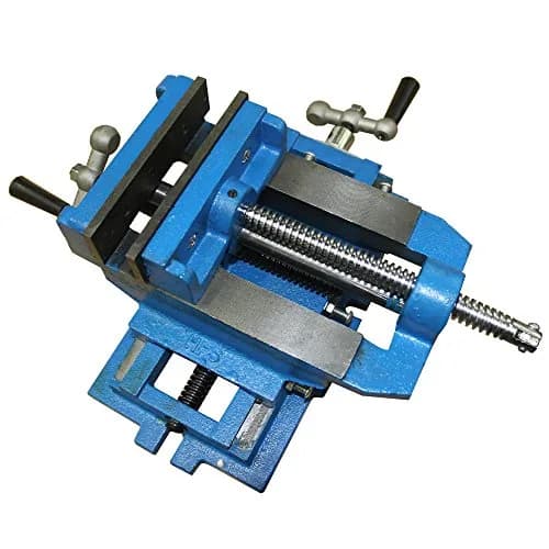 HFS 5" Cross Slide Vise Drill Press Metal Milling Clamp for Power & Hand Tools thumbnail 3