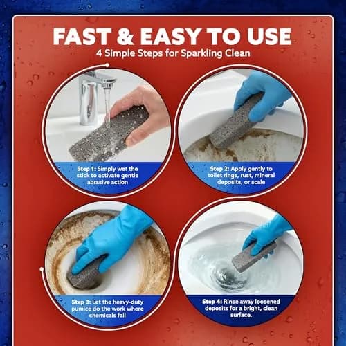 PUMIE Scouring Stick HDW Heavy Duty Extra Strong Pumice Cleaning Bar | Versatile Household & Industrial Use thumbnail 6