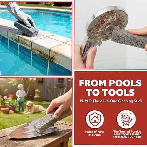 PUMIE Scouring Stick HDW Heavy Duty Extra Strong Pumice Cleaning Bar | Versatile Household & Industrial Use thumbnail 8
