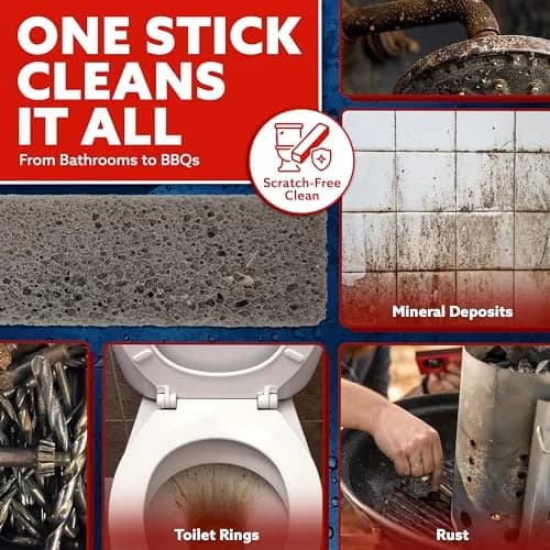 PUMIE Scouring Stick HDW Heavy Duty Extra Strong Pumice Cleaning Bar | Versatile Household & Industrial Use thumbnail 3