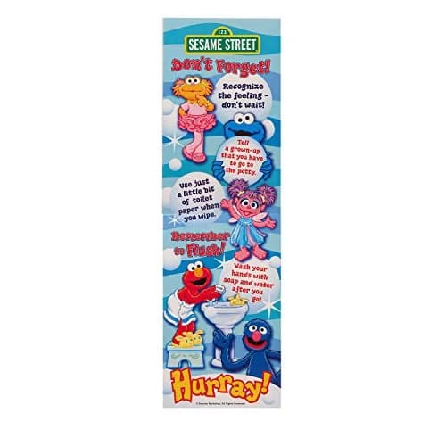 Sesame Street Potty Time Potty Training Coloring and Activity Set 8.5x11 Inch | Fun with Progress Chart & Stickers for Toddlers thumbnail 3