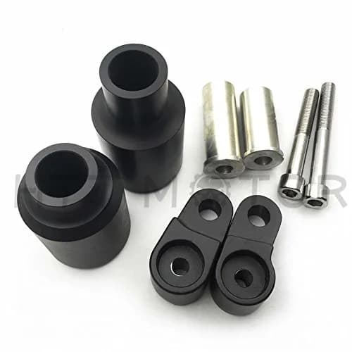 HTTMT No Cut Frame Slider Crash Protector for 2007-2008 CBR 600 RR | Delrin, Black thumbnail 1
