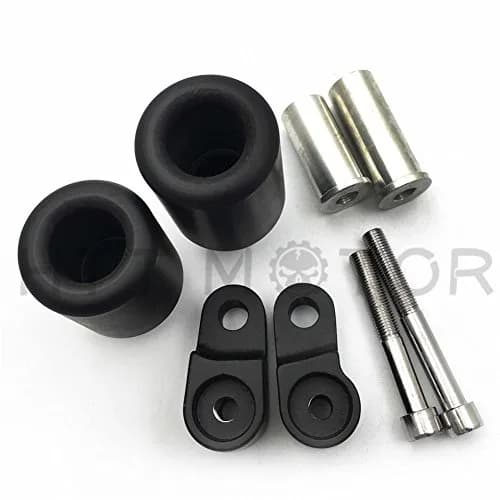 HTTMT No Cut Frame Slider Crash Protector for 2007-2008 CBR 600 RR | Delrin, Black thumbnail 5