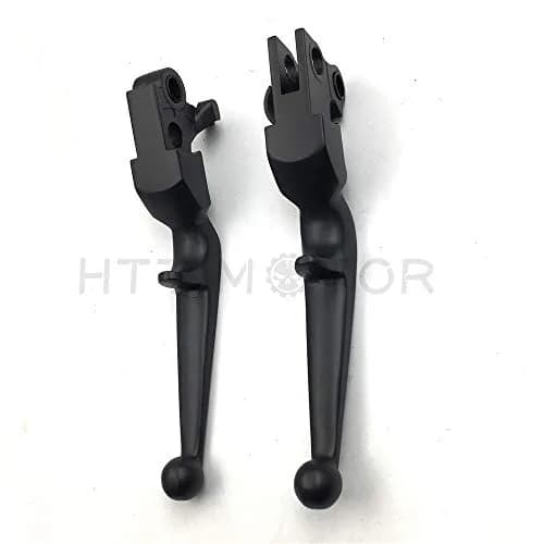 HTTMT Black Brake Clutch Lever for Harley Davidson 1996-2012 | Billet Aluminum Replacement thumbnail 4