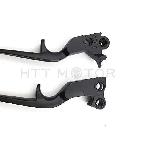 HTTMT Black Brake Clutch Lever for Harley Davidson 1996-2012 | Billet Aluminum Replacement thumbnail 5