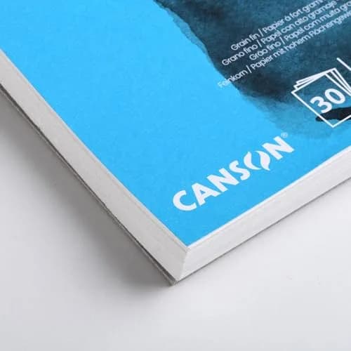 Canson XL Watercolour 300gsm A3 Paper | Acid-Free, Cold Pressed, Bright White Sheets thumbnail 5
