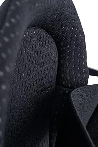 AWP Adult Knee Pads, 1 Pair, Non-Marring Cap, Black and White | Heavy Duty Foam Padding & Breathable Air-Mesh thumbnail 5