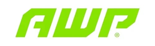 AWP Adult Knee Pads, 1 Pair, Non-Marring Cap, Black and White | Heavy Duty Foam Padding & Breathable Air-Mesh thumbnail 8
