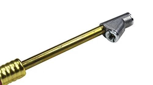 Milton 693-12CG 12" Dual Head Straight Foot Chuck with Cushioned Grip | Brass, 1/4-UNC, USA thumbnail 4