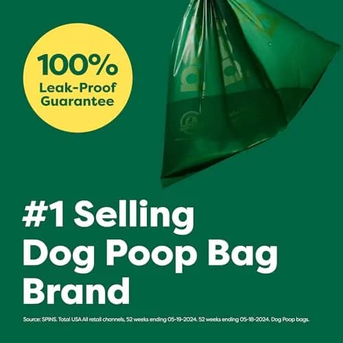 Earth Rated Dog Poop Bags on Refill Rolls 270 Unscented | Leak-Proof, Extra Thick, Recycled Material thumbnail 2