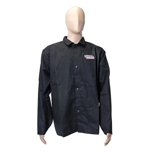 Lincoln Electric Flame-Resistant Welding Jacket X-Large | Breathable Cotton, Flame-Resistant, Lightweight 9 oz thumbnail 2