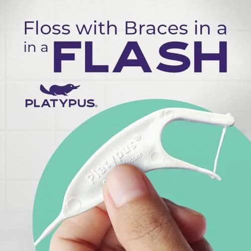 Platypus Orthodontic Flossers for Braces, 150 Count (Pack of 5) | Orthodontist Recommended for Daily Use thumbnail 8
