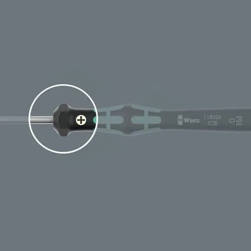 Wera 05345290001 2050 PH Screwdriver for Phillips Screws | Precision Micro Tool for Electronics & Fine Work thumbnail 6