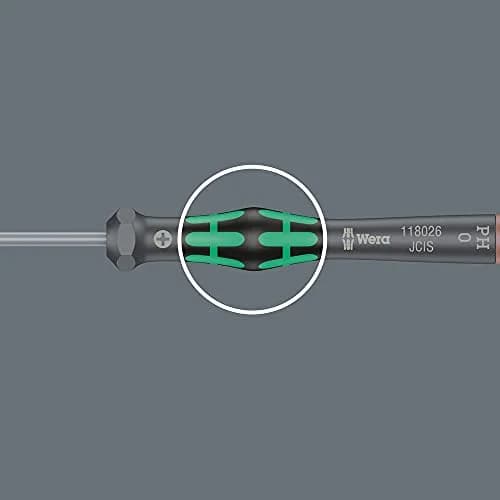 Wera 05345290001 2050 PH Screwdriver for Phillips Screws | Precision Micro Tool for Electronics & Fine Work thumbnail 7