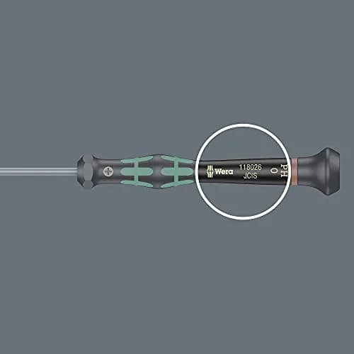 Wera 05345290001 2050 PH Screwdriver for Phillips Screws | Precision Micro Tool for Electronics & Fine Work thumbnail 8
