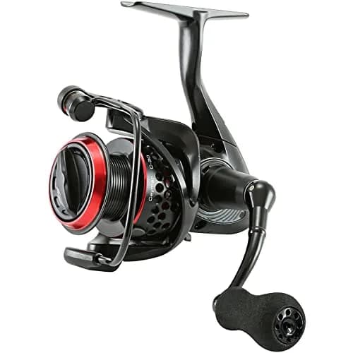 Okuma Ceymar Lightweight Spinning Reel- C-55, Black/Red | Corrosion-Resistant, Smooth & Light (70-120 chars) thumbnail 1
