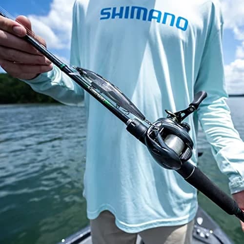 Okuma Ceymar Lightweight Spinning Reel- C-55, Black/Red | Corrosion-Resistant, Smooth & Light (70-120 chars) thumbnail 4