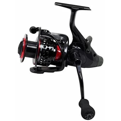 Okuma Ceymar Lightweight Spinning Reel- C-55, Black/Red | Corrosion-Resistant, Smooth & Light (70-120 chars) thumbnail 2