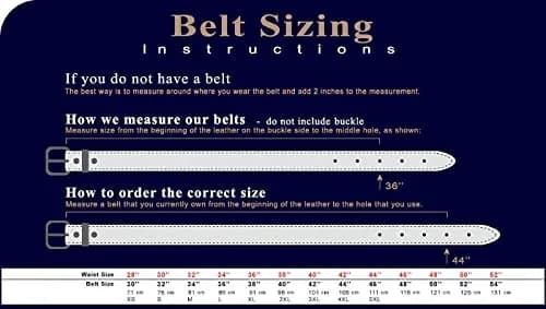 Belts.com Western Tooled Floral Embossed Full Grain Leather Belt 1.5"(38mm) Wide Black 30 | Western Style with Interchangeable Snap Buckle thumbnail 7