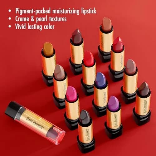 Black Radiance Perfect Tone Lipstick Lip Color Eldorado Red 0.13 Ounce | Long-Lasting Matte Finish thumbnail 2