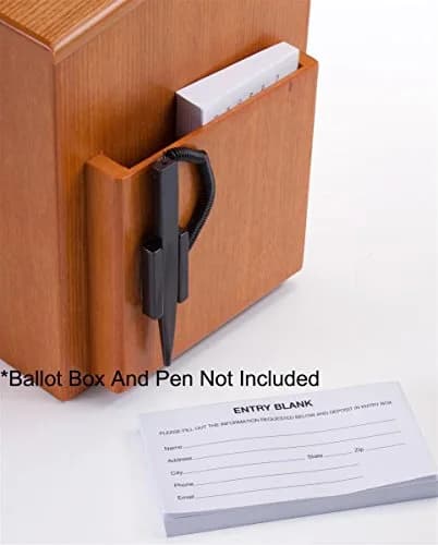 Displays2go Entry Form Pads for Raffles, Contests, Drawings; 1000 Forms Total | Collect Contact Information for Events thumbnail 2