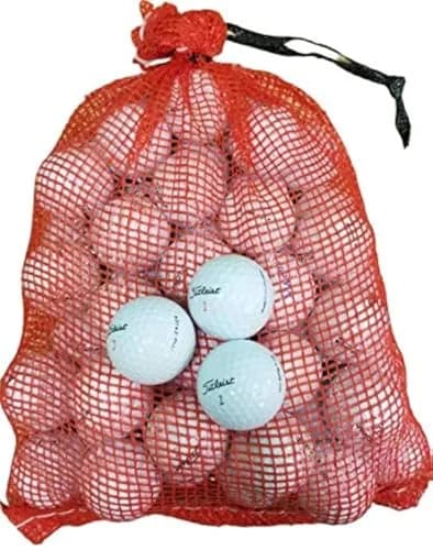 Titleist Recycled Golf Balls in Mesh Bag 48-Count | Assorted Models, Stable Flight, Extended Use thumbnail 1